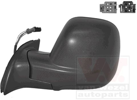 Oglinda retrovizoare # stanga CitroEn Berlingo 2008 2009 2010 2011 2012 2013 2014 2015 2016 2017 2018 2019 2020 2021 2022 2023 2024 2025 # 0906807 # VAN WEZEL