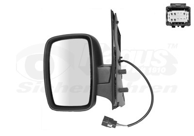 Oglinda retrovizoare # stanga CitroEn Jumpy 2011 2012 2013 2014 2015 2016 2017 2018 2019 2020 2021 2022 2023 2024 2025 # 1612807 # VAN WEZEL