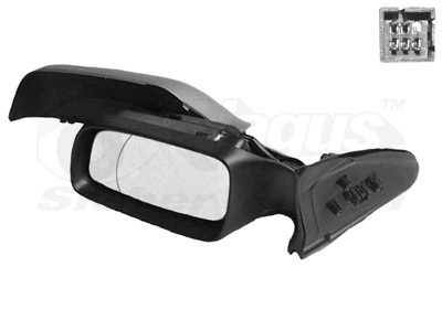 Oglinda retrovizoare # stanga Opel Astra 1998 1999 2000 # 3742807 # VAN WEZEL