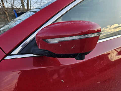 Oglinda stanga cu rabatare electrica si camera Nissan X-Trail 2015