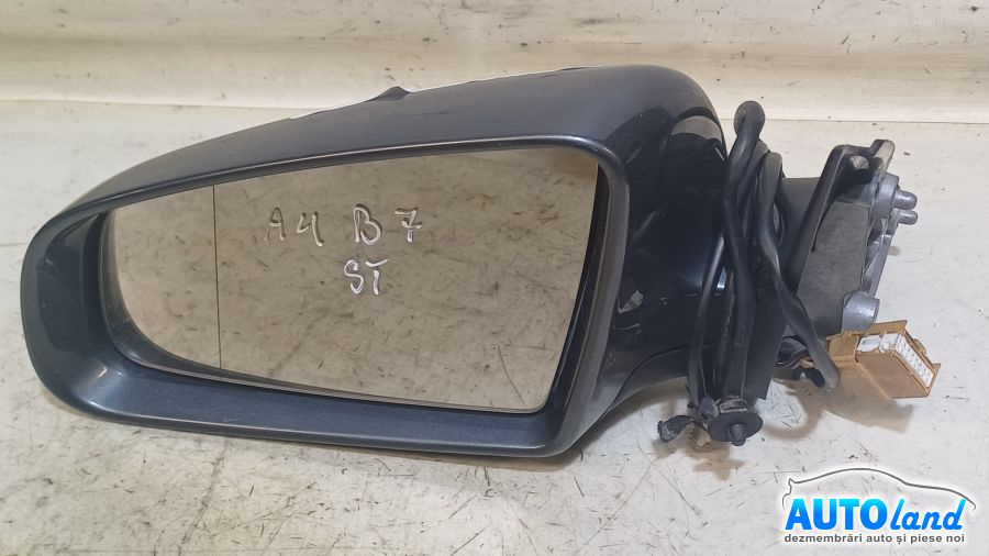 Oglinda Stanga Electrica 5 Fire Mufa Audi A4 8EC 2004-2008