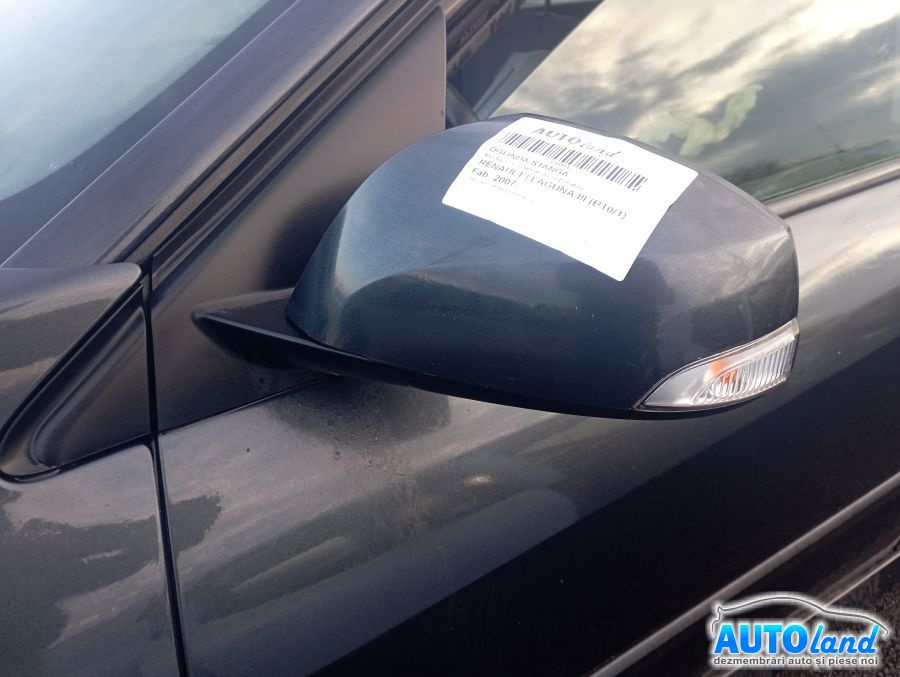 Oglinda Stanga Electrica cu Semnalizare si Rabatare Renault LAGUNA III BT0/1 2007
