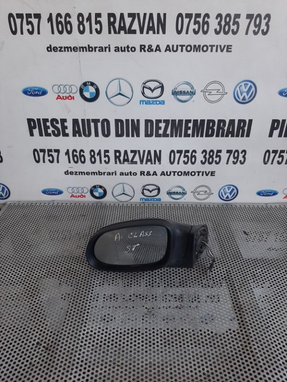 Oglinda Stanga Electrica Mercedes A Class W168 Model 1998-1999-2000-2001-2002-2003-2004 Vandut De Firma Cu Garantie Livram Oriunde In Tara