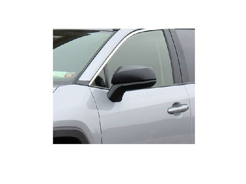 Oglinda usa exterioara Toyota Rav 4 (Xa50), 04.2018-, partea Stanga, reglare electrica, carcasa neagra, incalzit, sticla convexa, geam cromat, rabatabil, cu Lucas, cu functie de unghi mort, cu lampa perimetru, Aftermarket
