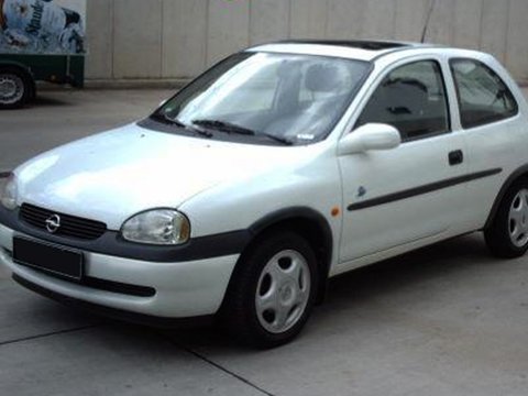 Opel Corsa B, alba, 1.7 Diesel, 44 kw