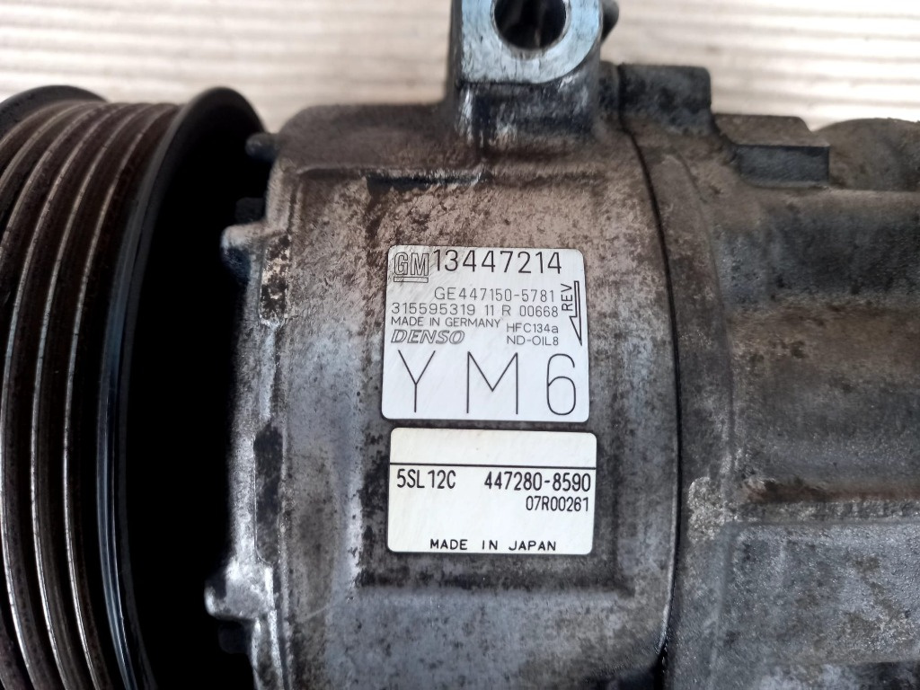 Opel Corsa E Corsa D Astra J, compresor 
