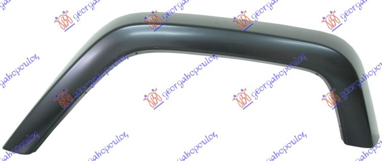 Ornament Bandou - Jeep Wrangler 2/ 4usi 2007 , 5kc85tzzag