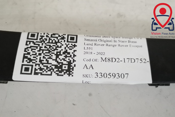 Ornament Bara Spate Stanga Cu 2 Senzori 