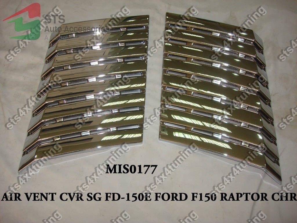 ORNAMENT CAPOTA CROMATE FORD F150 2008-2014 [RAPTOR STYLE][2-BUC]