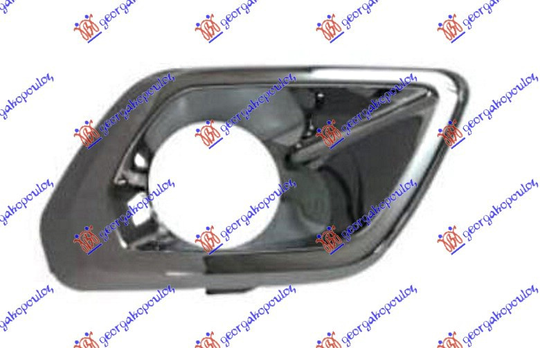 Ornament cromat proiector ceata dreapta Dacia Logan 2 Facelift / MCV / MCV Stepway 2016-> Produs NOU