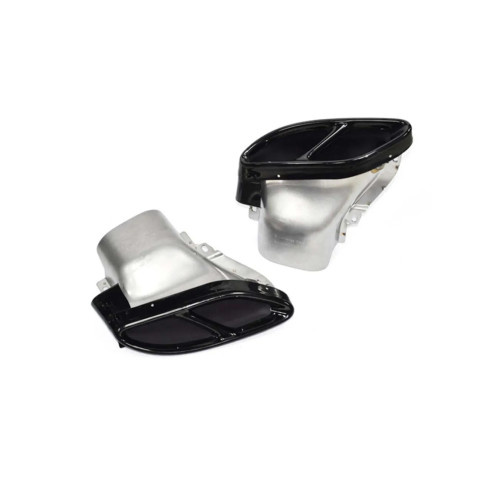 Ornament de toba compatibil Mercedes Clasa C w205 S205 pachet AMG -Negru AL-150723-24