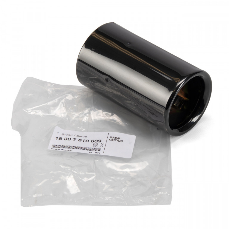 Ornament Esapament Crom / Negru Oe Bmw Seria 4 F36 2014-2016 18307610639
