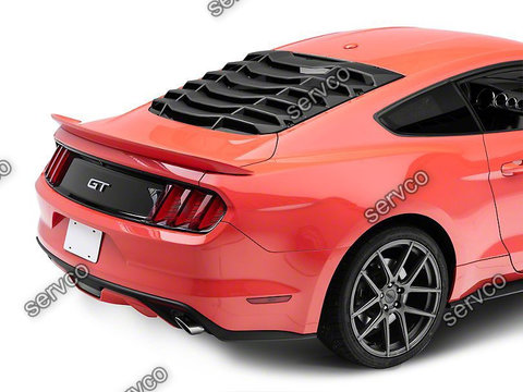 Ornament luneta geam spate Ford Mustang Fastback 2015-2021 v3