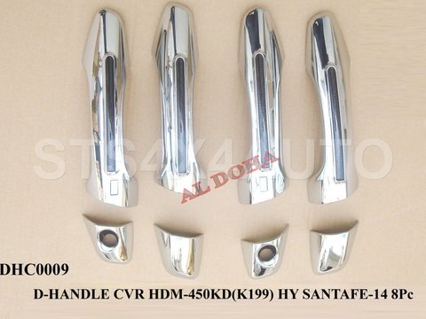 ORNAMENT MANERE CROMATE HYUNDAI Santa fe 2013-2017 [8-Buc][V1]