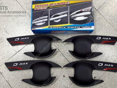 ORNAMENT MANERE NEGRE MATTE ISUZU D-MAX 2012-2018 [V1]