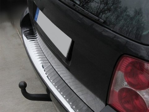 Ornament Portbagaj INOX crom Protectie bara VW Passat B5 Break `97-2005 AL-090318-30