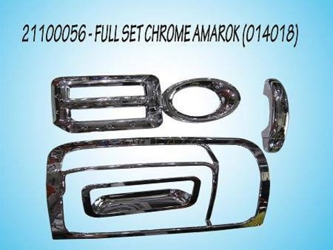 ORNAMENT SET CROMATE VW AMAROK 2010-2015 [14-Buc]