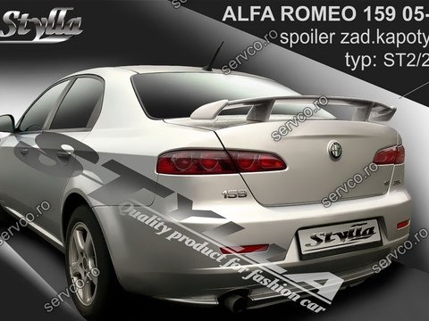 Ornament spoiler tuning sport Eleron portbagaj Alfa Romeo 159 2004-2011 v1