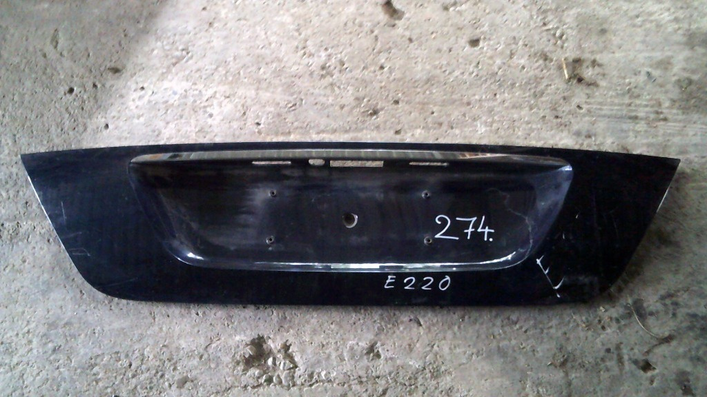 Ornament suport numar spate Mercedes E-Class, W211, limuzina, A2117500237