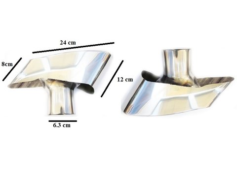 Ornament toba compatibil BMW X6 AL-TCT-4613