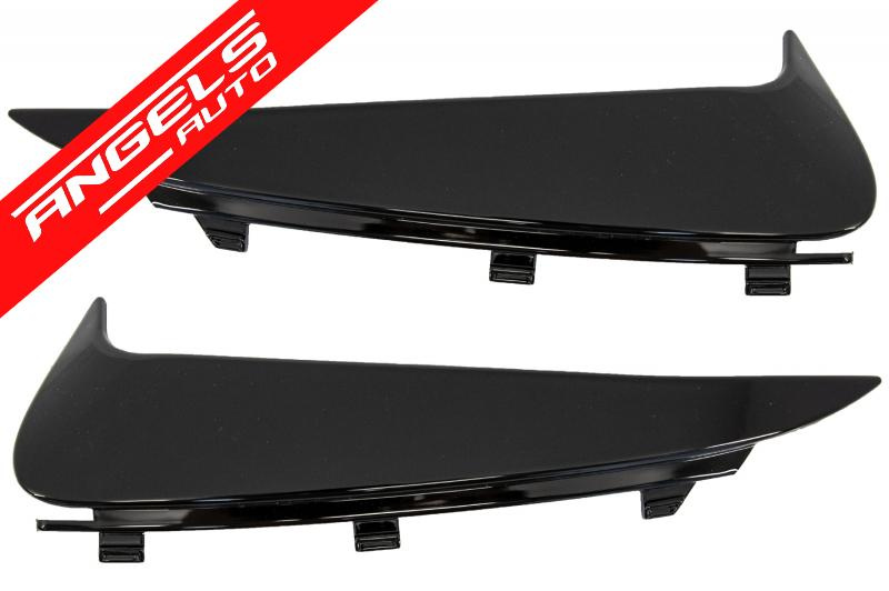 Ornamente bara Spate compatibile cu Mercedes C Class W205 (2014-2018) Negru Lucios