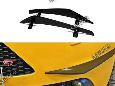 Ornamente canards bara fata Ford Focus ST 3 2011-2015 v1 - Maxton Design