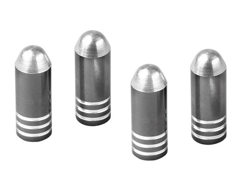 Ornamente capacele valve Bullet 4buc - Titan