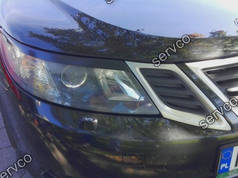 Ornamente faruri pleoape Saab 9-3 Facelift 2007-2012 v1