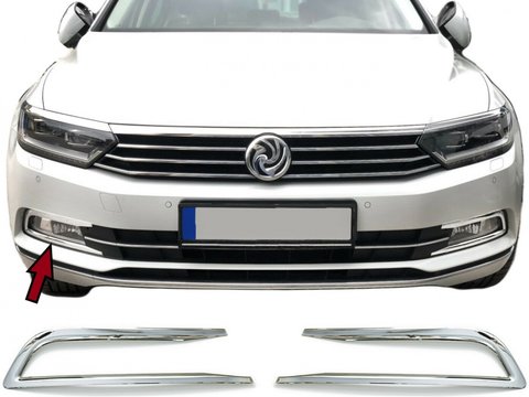 Ornamente Proiectoare Crom Metal Volkswagen Passat B8 2014→ 020519-7