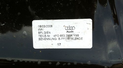 Ornamente stalpi mijloc Audi A6 4F 4F085