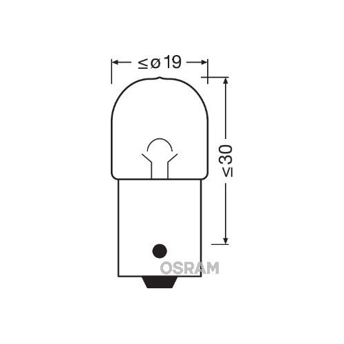 OSRAM Bec, iluminare demarcare / avertizare TRUCKS