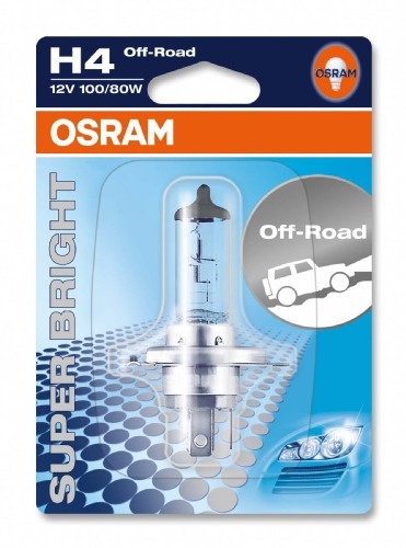 Osram H4, Tensiune 12 V, Putere nominala 100 / 80 