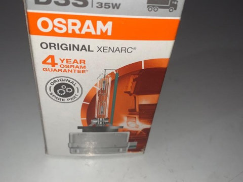 OSRAM XENARC ORIGINAL 66340 Bec, far faza lunga D3S (Lampa descarcare gaze) 42V 35W PK32d-5 4500K xenon