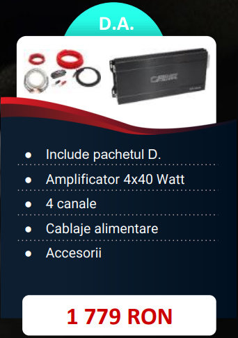 Pachet 2 Difuzoare Audio System MX 165 EVO +2 MXC 