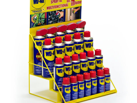 Pachet 23 Buc WD-40 + Stand Tejghea Cadou