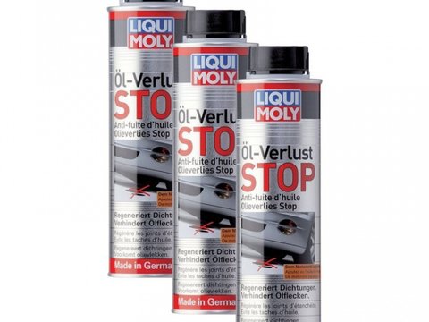 Pachet 3 Buc Liqui Moly Aditiv Stop Scurgere Ulei 8375 300ML