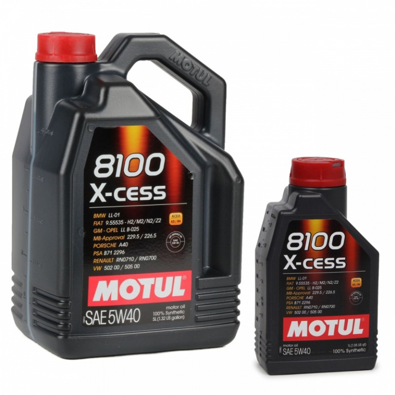 Pachet 6L Ulei motor Motul 8100 X-Cess 5W-40