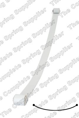 Pachet arc cu foi LESJOFORS 5895016 montare puntea spate pentru masina VW CADDY IV Autoutilitara/limuzina spatioasa (SAA, SAH) 2015 2016 2017 2018 2019 2020