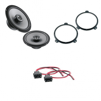 Pachet audio BMW E46, Difuzoare Hertz UNO X 165, 220W + Inele adaptoare + conectori