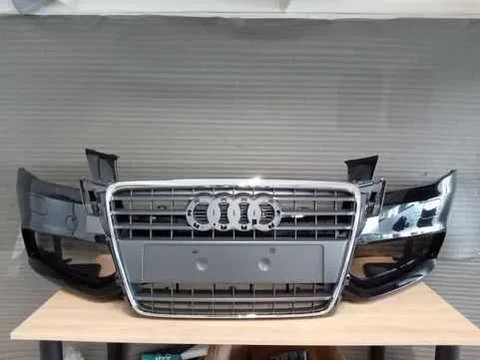 Pachet Bara&Grila Radiator Fata Audi A4/B8 An 2007 2008 2009 2010 2011 (LZ9Y (Negru))