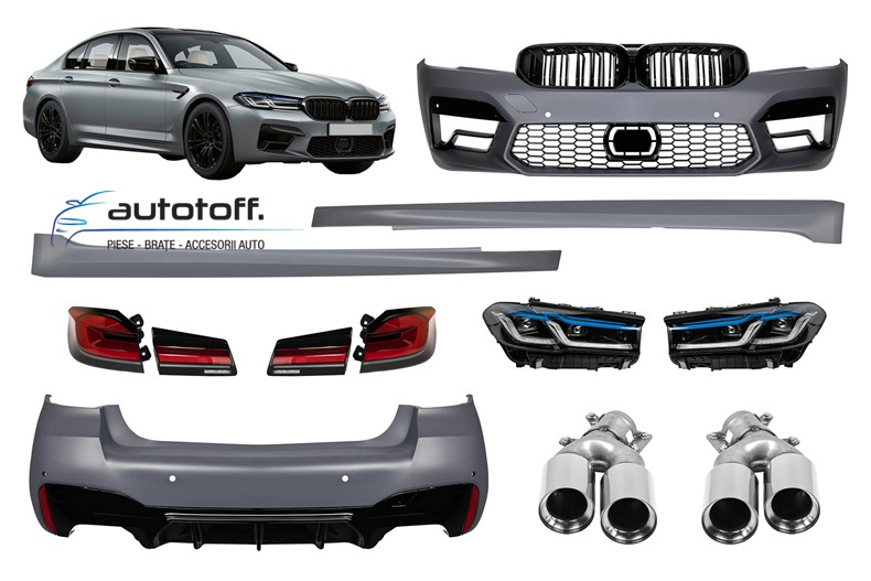 Pachet exterior BMW G30 Seria 5 (17-19) Conversie la G30 LCI M5 Design