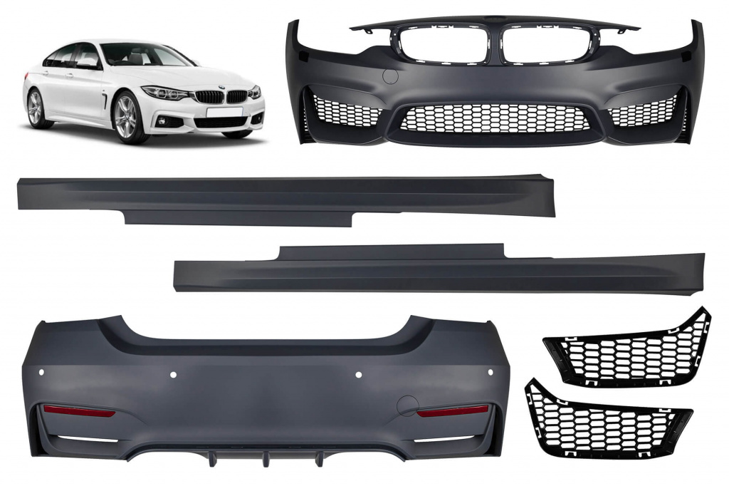 Pachet exterior BMW seria 4 F36 2013-2020 M4 design