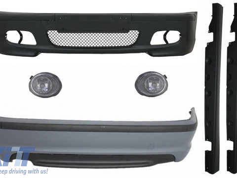 Pachet Exterior compatibil cu BMW E46 (1998-2005) M-Technik Design