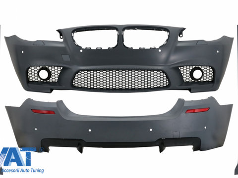 Pachet Exterior Complet compatibil cu BMW Seria 5 F10 LCI (2015-2017) M5 Design