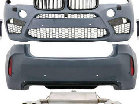 Pachet Exterior complet compatibil cu BMW X6 F16 (2015-2020) X6M Design CBBMF16X6M SAN8945