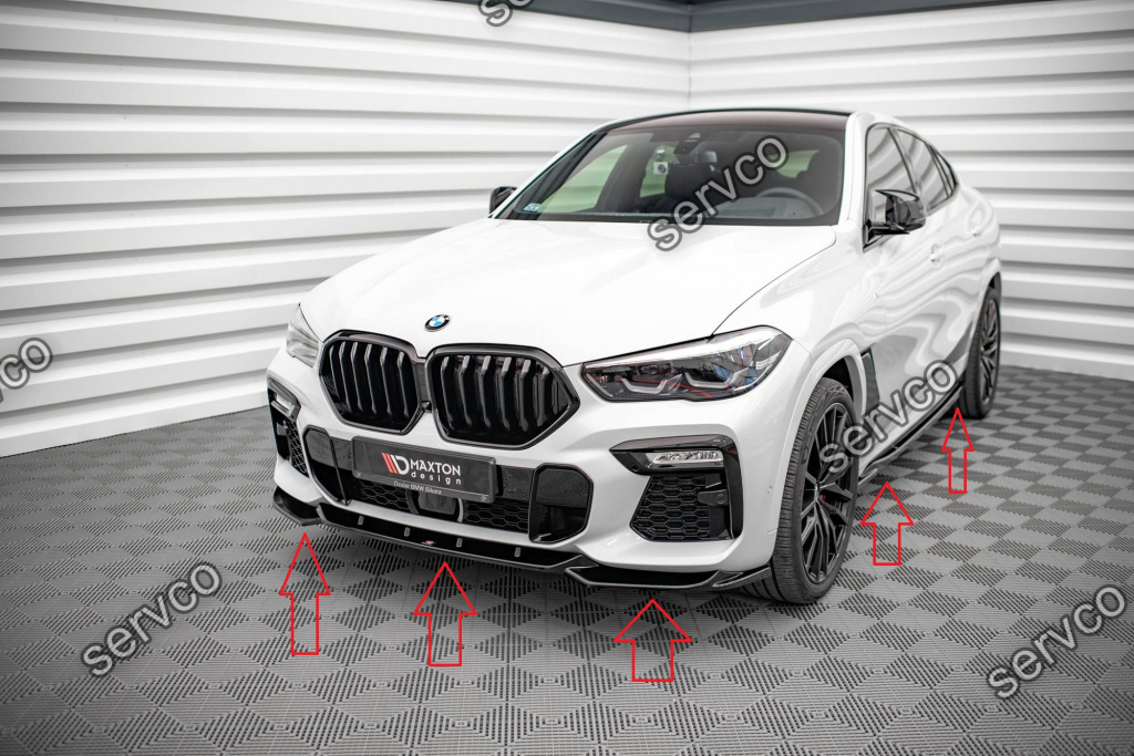 Pachet Exterior Prelungiri Body kit tuning Bmw X6 M-Pack G06 2019- v1 - Maxton Design