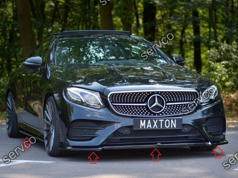 Pachet Exterior Prelungiri Body kit tuning Mercedes E Class W213 Coupe Amg-Line 2017- v2 - Maxton Design
