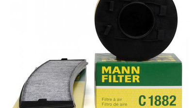 Pachet Revizie Filtre Aer + Polen Mann Filter Bmw 