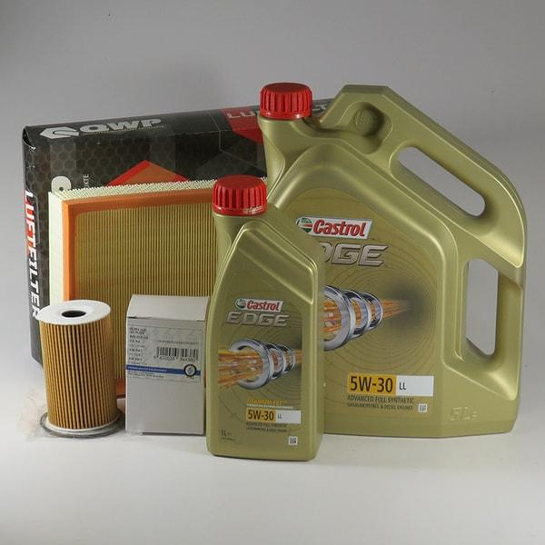 Pachet schimb ulei CASTROL 5W30, Volkswagen Transporter T5, 2.0 TDI, 84-140CP, 2009-prezent