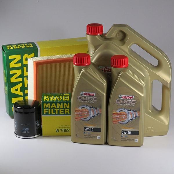 Pachet schimb ulei CASTROL Edge 5W40, Volkswagen Transporter T6, 2.0 TDI, 180CP, 2015-prezent